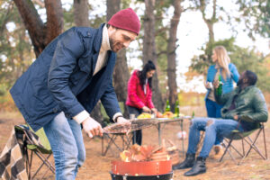 Grillparty im Freien